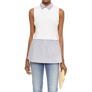 Club Monaco Layered Sweater